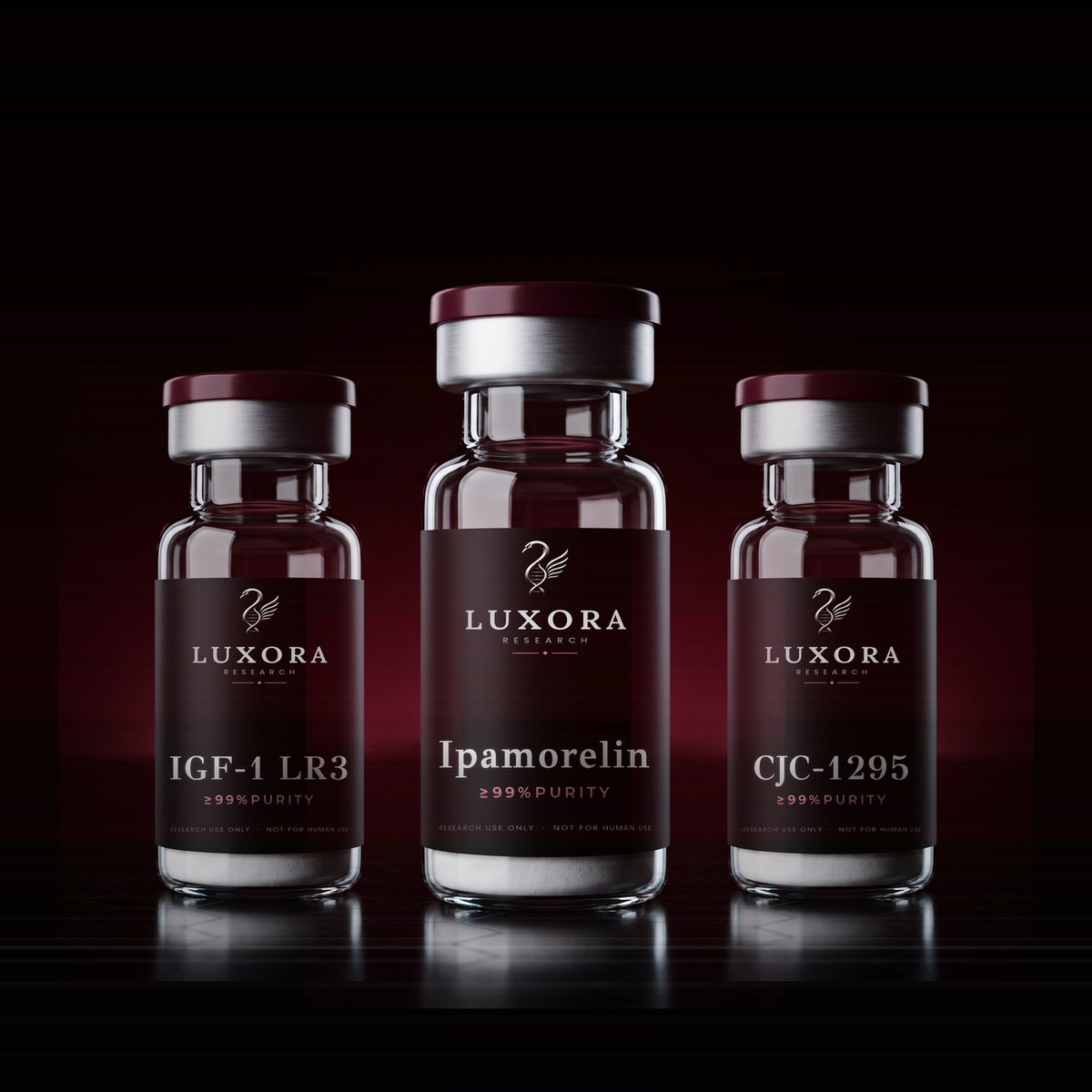 Muscle & Performance Research Stack research stack — 3 vials